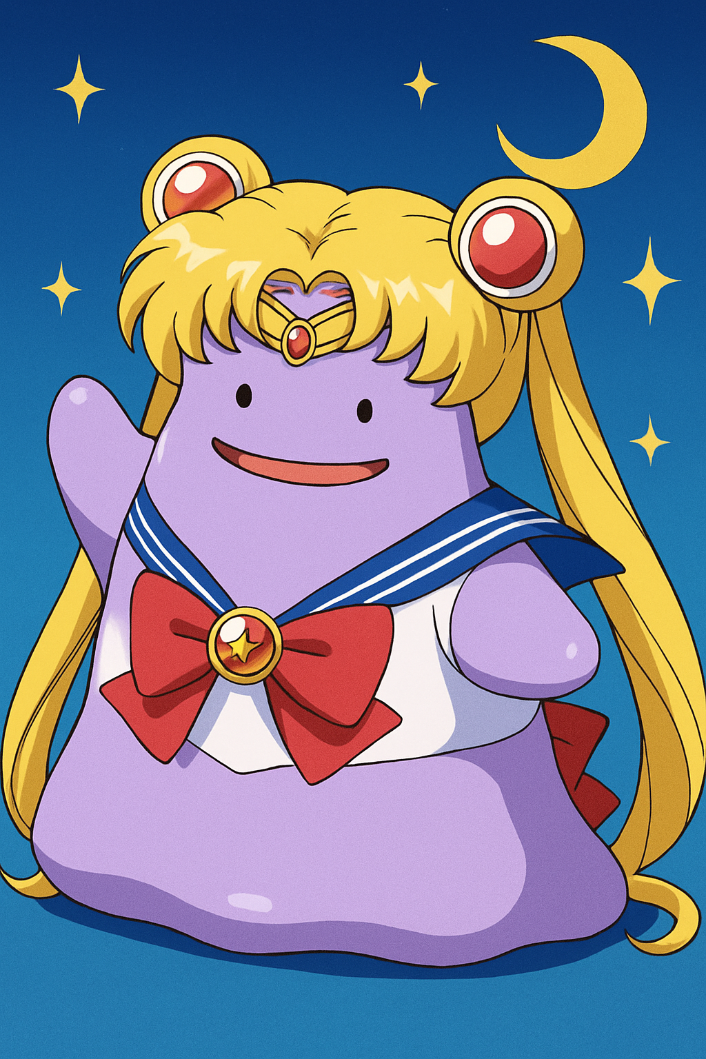 Make me sailor moon style